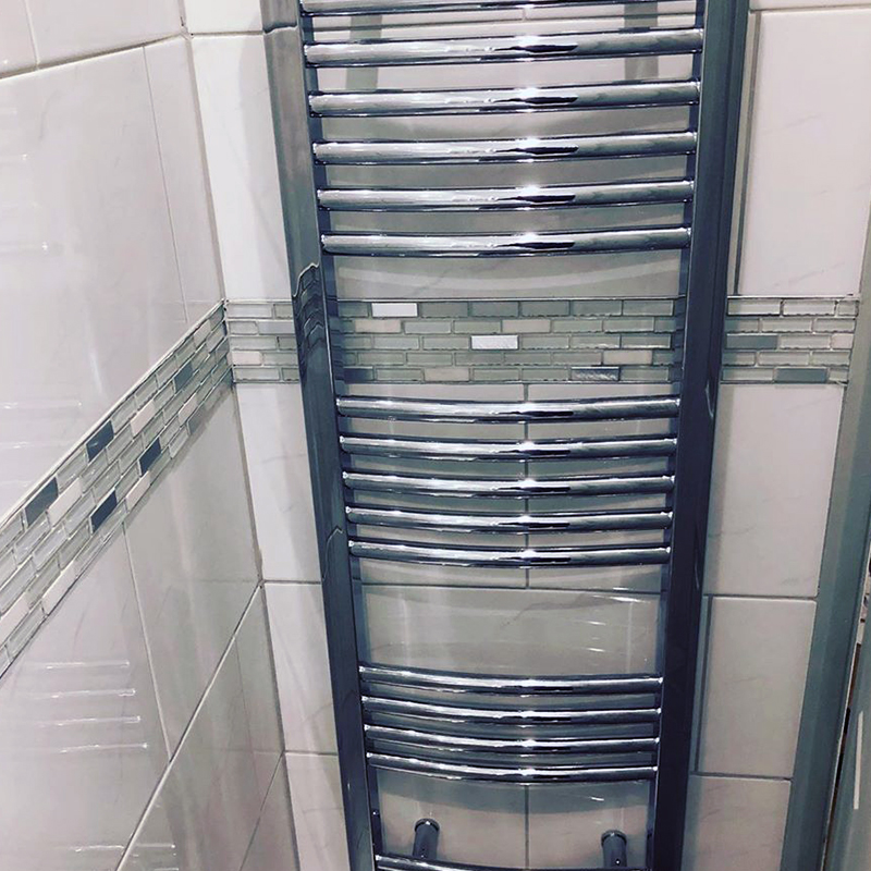 Towel rail installation